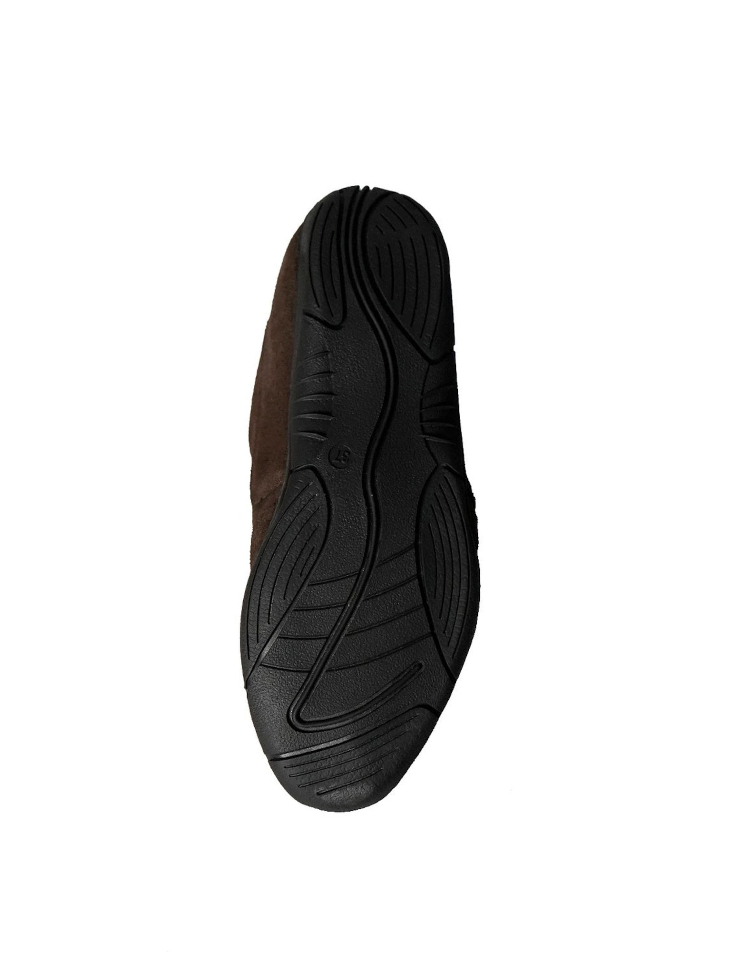 Yoxeone Athletic lace-up shoe 'Helle Nice' in Brown