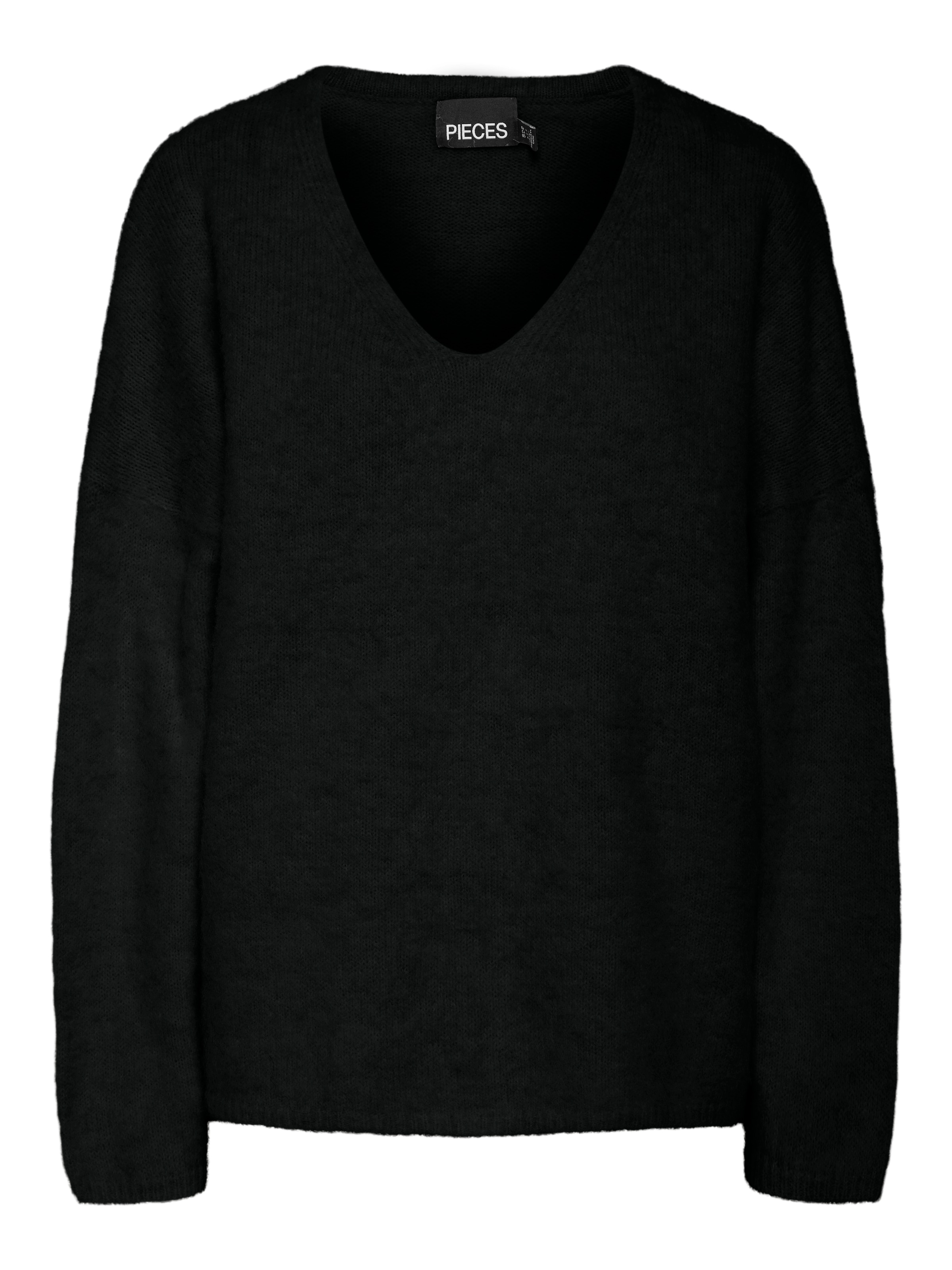 PIECES Neulepaita 'PCPAM' värissä harmaa: etupuoli