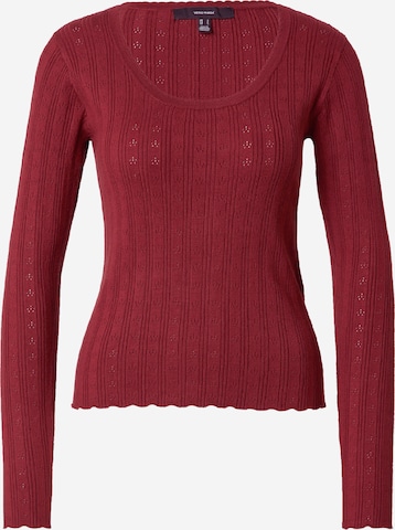 VERO MODA Sweater 'VMWILLOW ' in Red: front