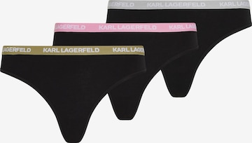 juoda Karl Lagerfeld Siaurikės: priekis