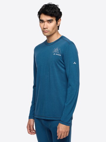 VAUDE Performance shirt 'Monviso' in Blue