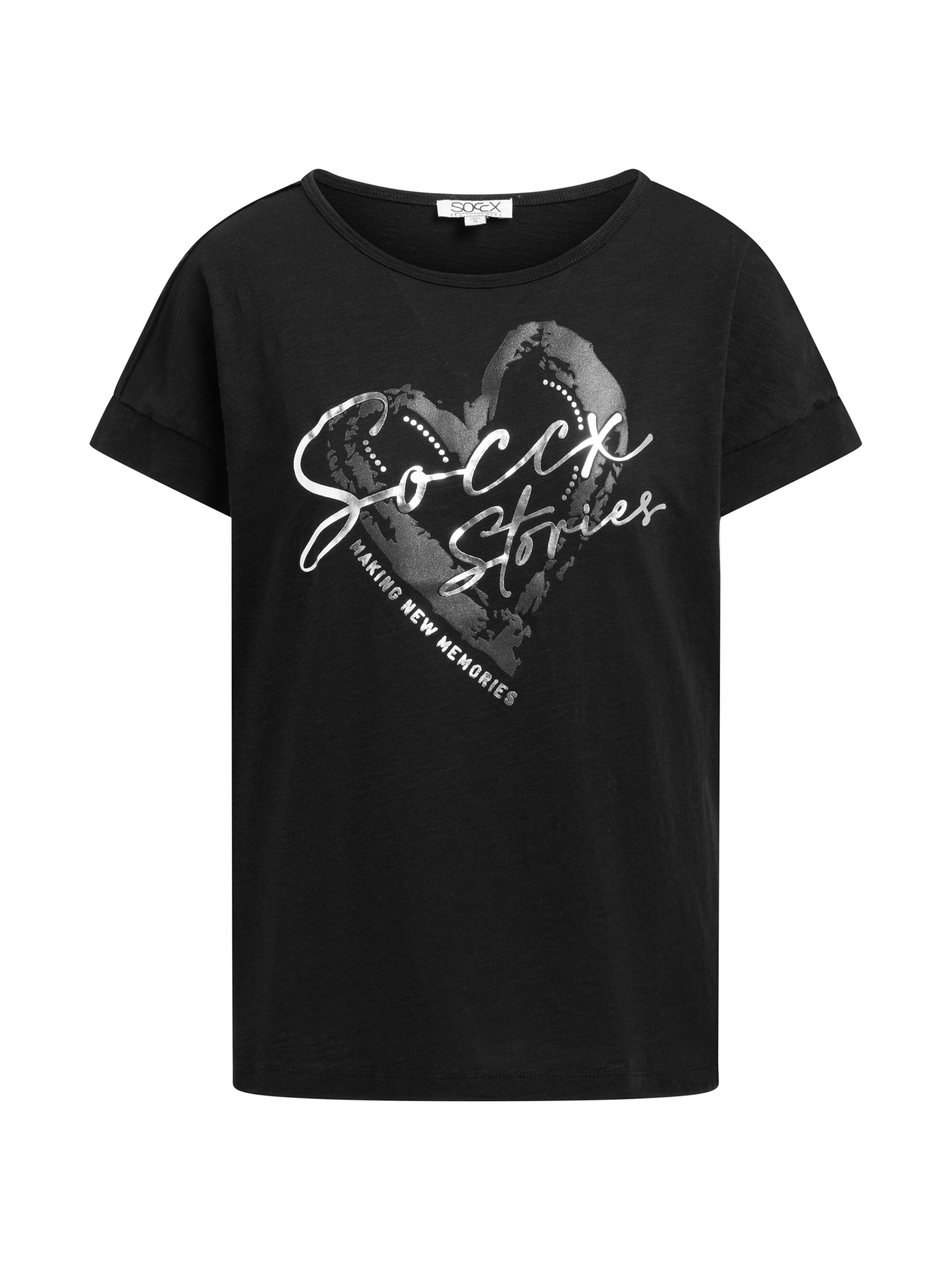 Soccx Shirt in Black: front