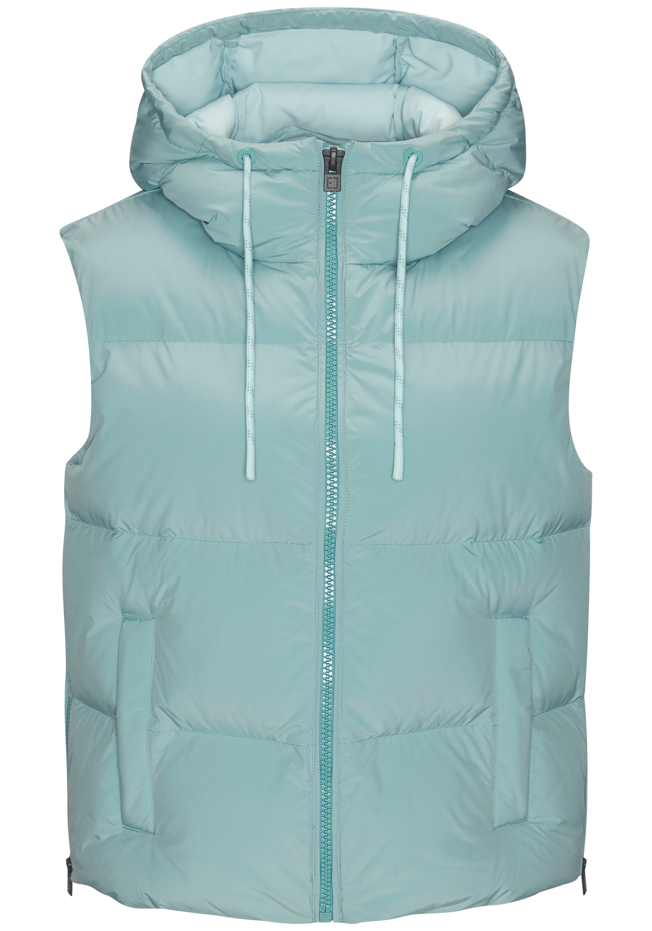 Elbsand Weste in Blau: Vorderseite