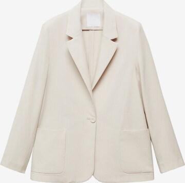 MANGO Blazer 'Alicante' in Grau: predná strana