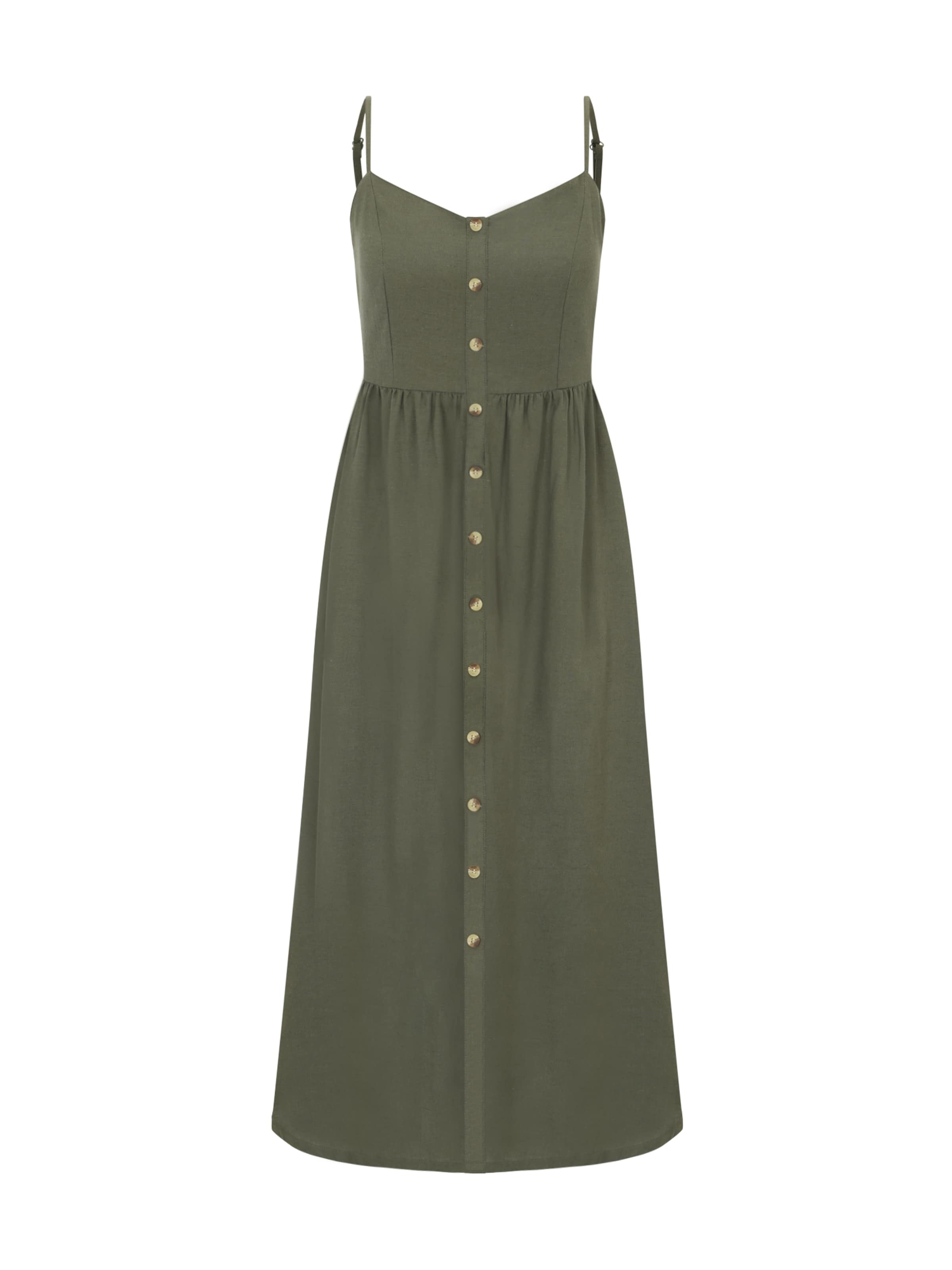 LASCANA Sommerkleid in Grün: Vorderseite