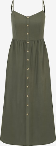 LASCANA - Vestido de verano en verde: frente