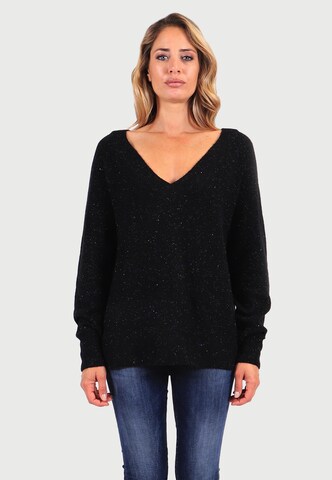 Le Temps Des Cerises Sweater 'Anka' in Black: front