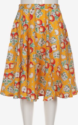 Hell Bunny Skirt in L in Orange: front