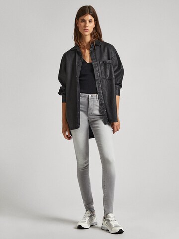 Skinny Jean Pepe Jeans en gris