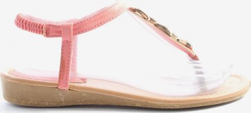 UNBEKANNT Sandals & High-Heeled Sandals in 37 in Pink: front