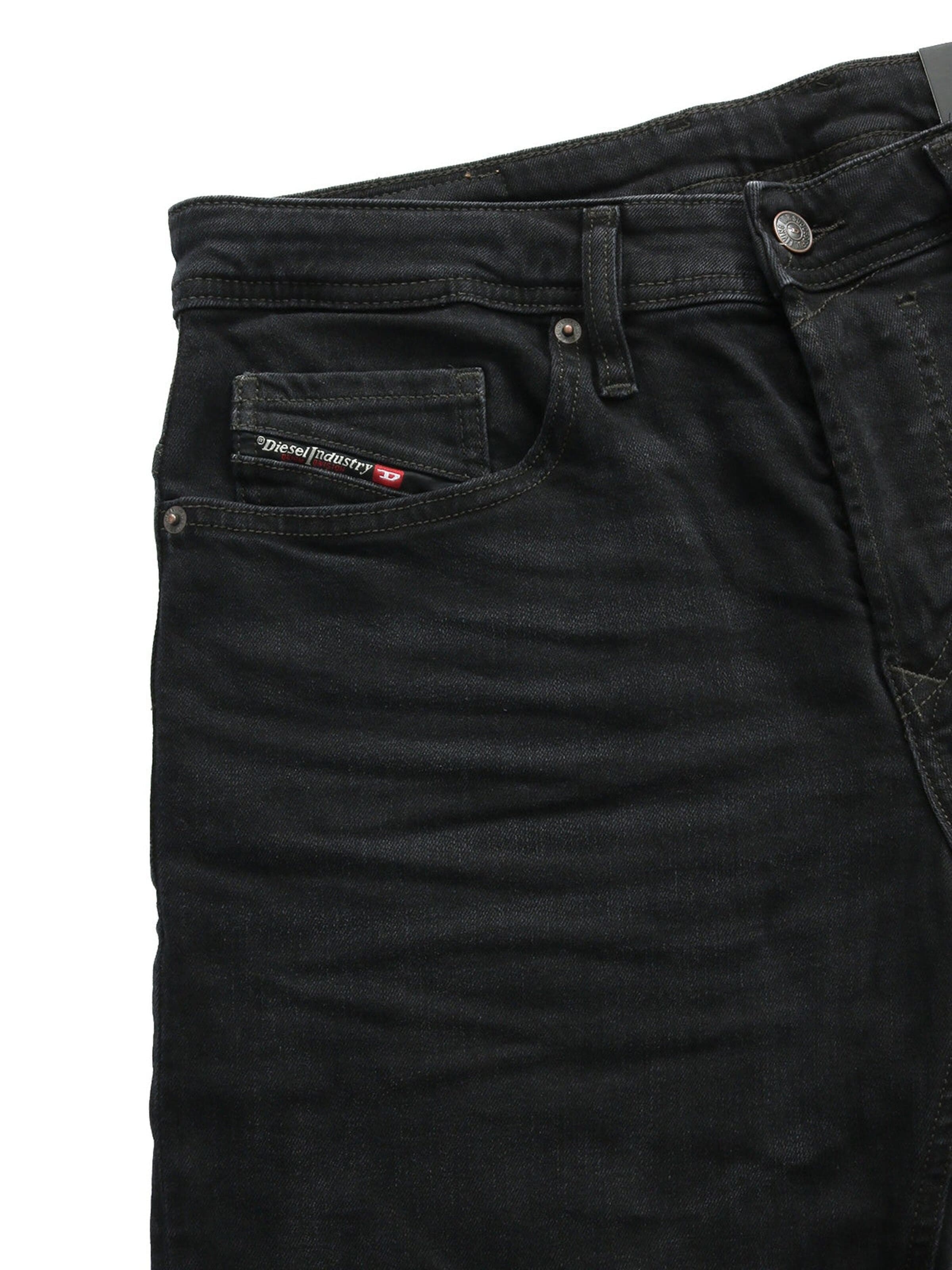 Regular Jean 'Straight SAFADO-X' DIESEL en noir