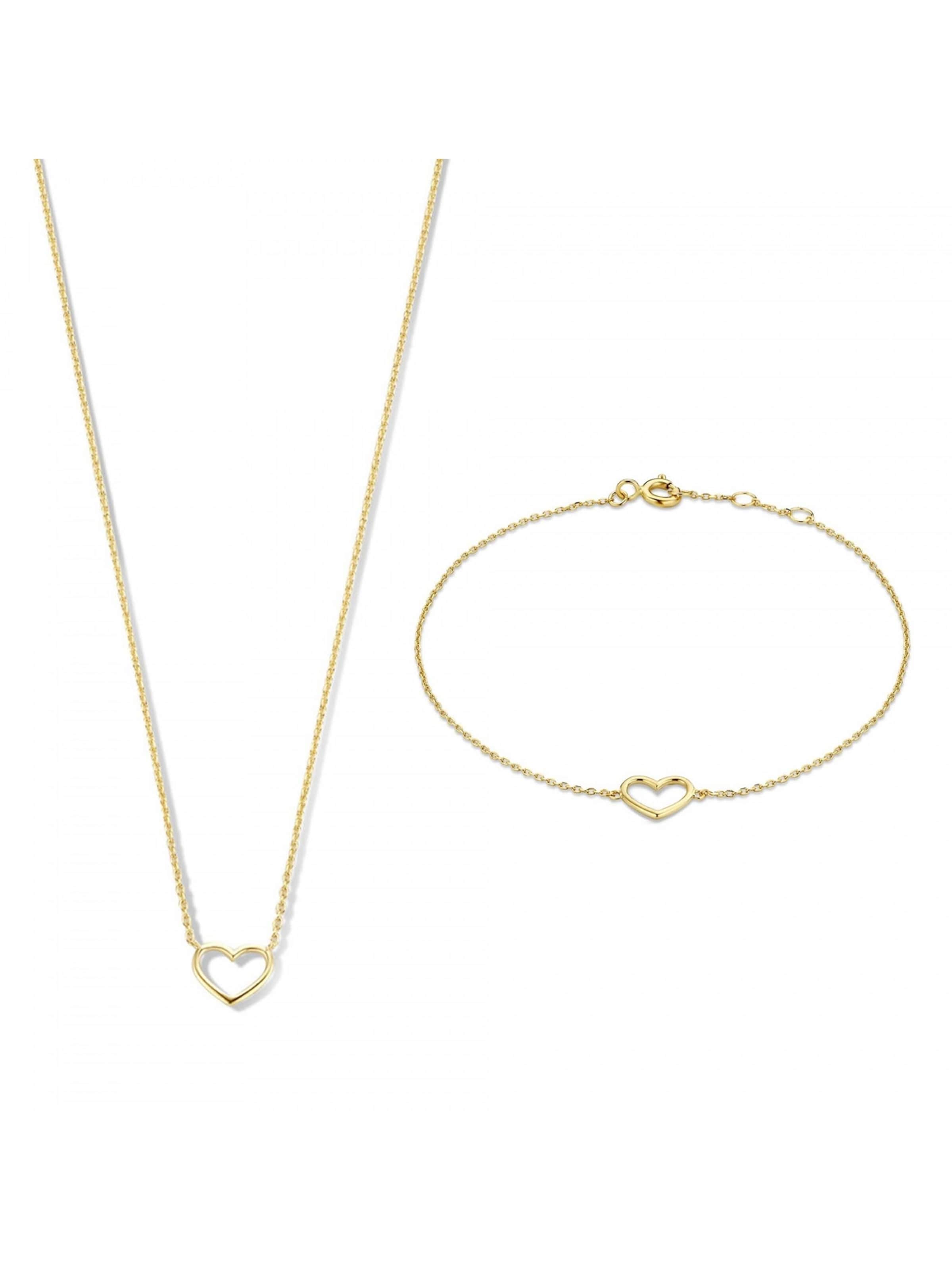 Isabel Bernard Sieraden set in Goud: voorkant