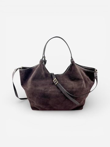 Cheval Firenze Schoudertas 'Madera Suede' in Bruin