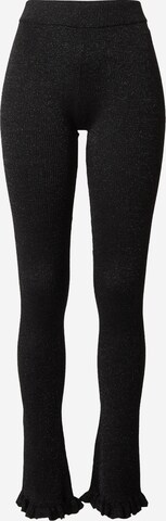 LeGer by Lena Gercke - Flared Leggings 'Lianne' em preto: frente