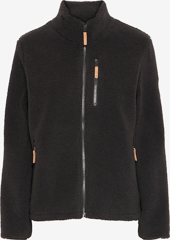 North Bend - Casaco de velo 'Samanta W' em preto: frente