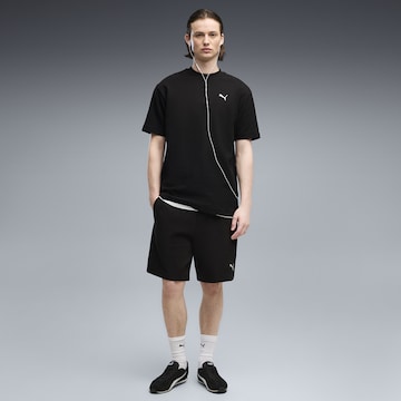 PUMA Functioneel shirt 'Essentials Elevated' in Zwart