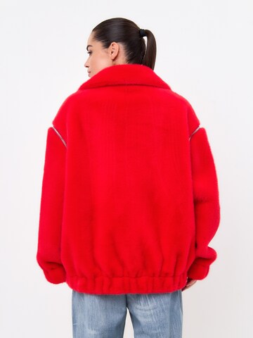 CESARE GASPARI Winter coat in Red