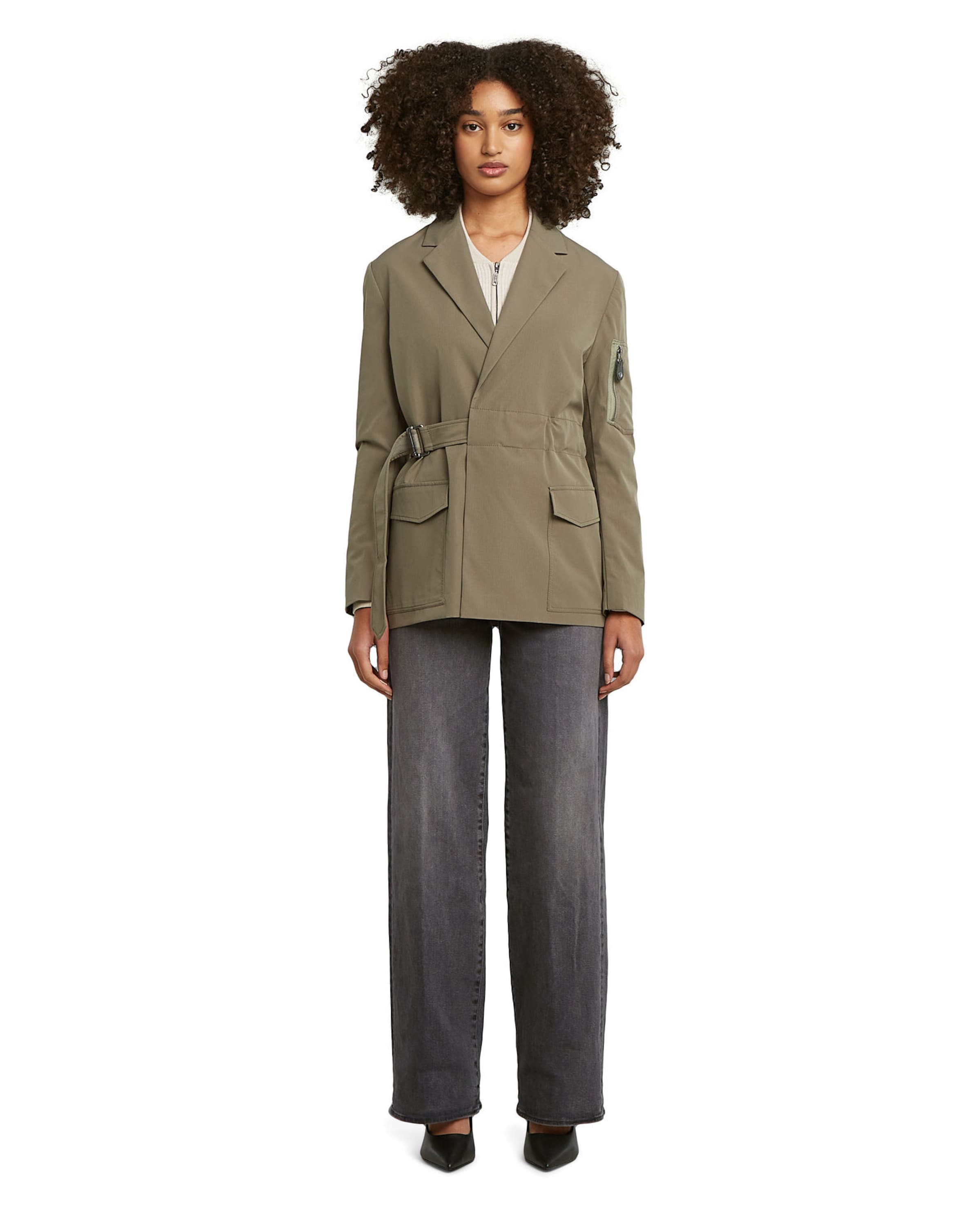 G-STAR Wide leg Jeans 'Deck 2.0' in Black