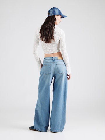 Noisy may Wide leg Jeans 'NMBRANDY' in Blue