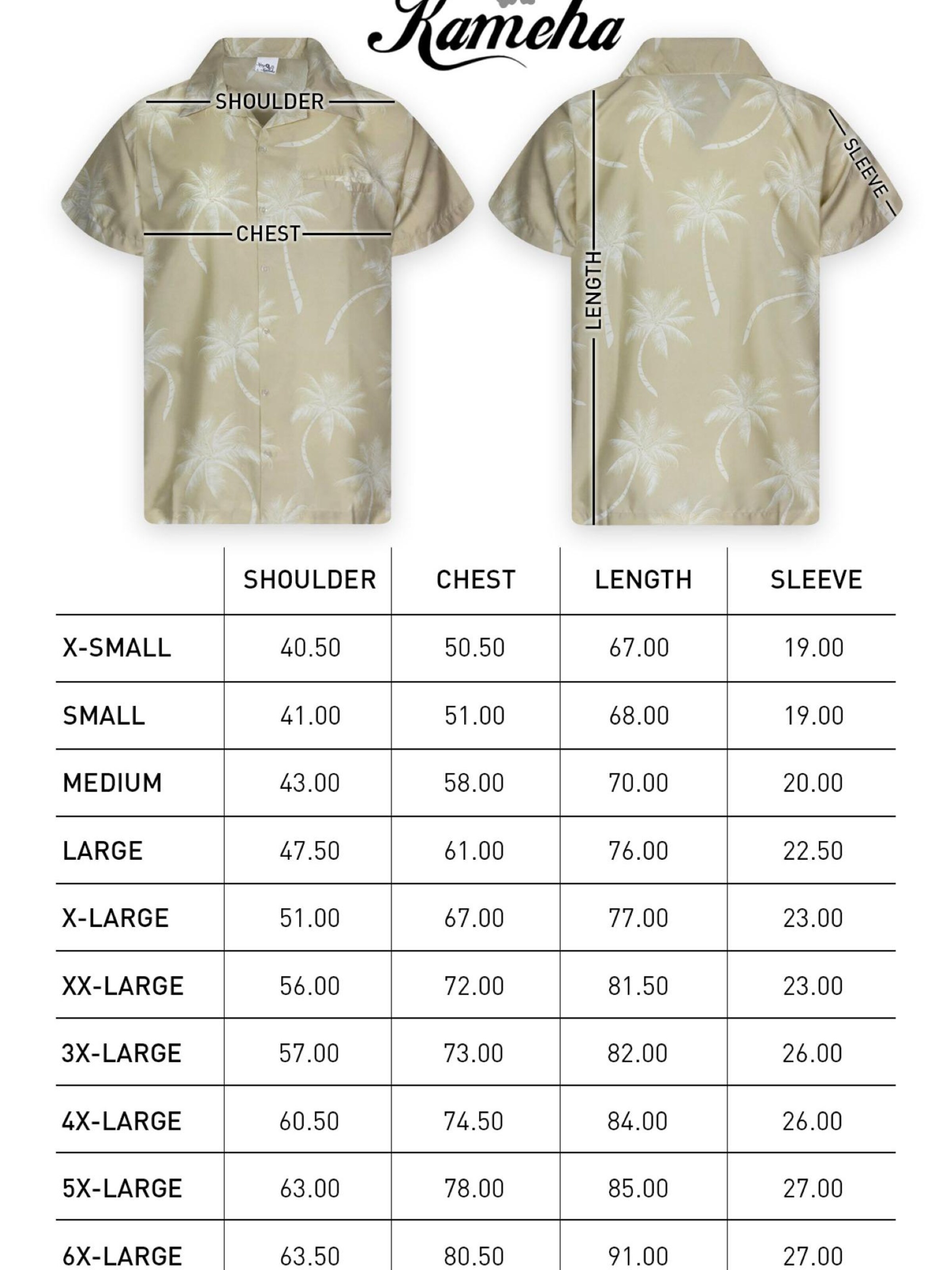 King Kameha Shirt 'Palmshadow'‌‌‌‌‌‌ in Beige