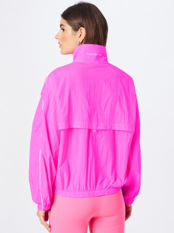 Veste mi-saison Calvin Klein Jeans en rose