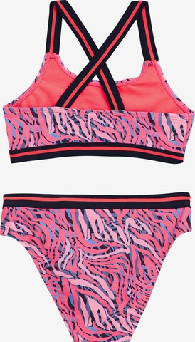 WE Fashion Bygelfri Bikini i rosa