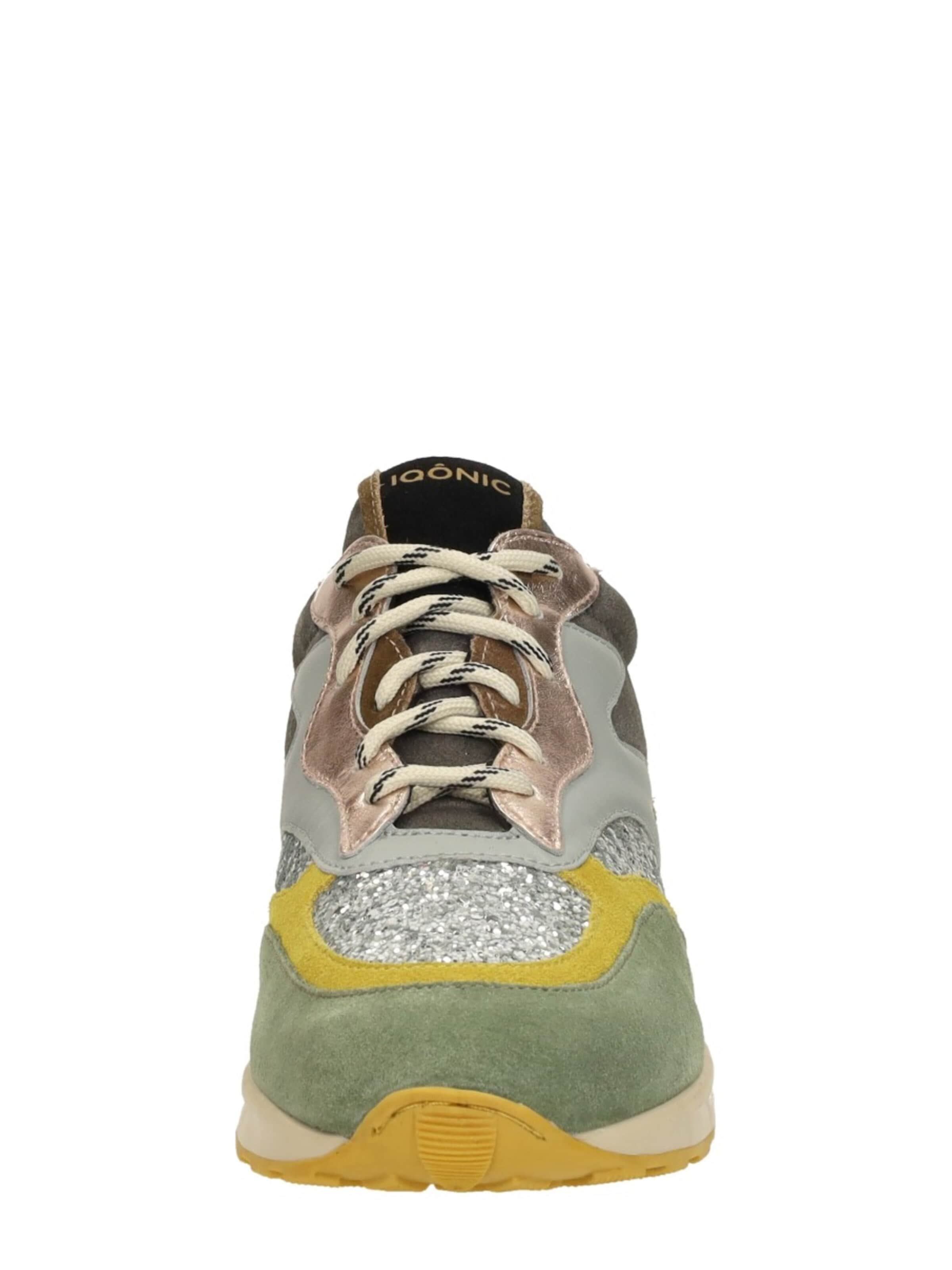 Baskets basses 'Sneakers Laag' Iqonic en vert