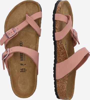 BIRKENSTOCK Avonaiset kengät 'Mayari' värissä vaaleanpunainen