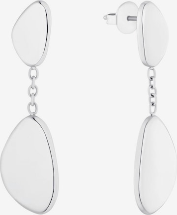 s.Oliver Earrings in White: front