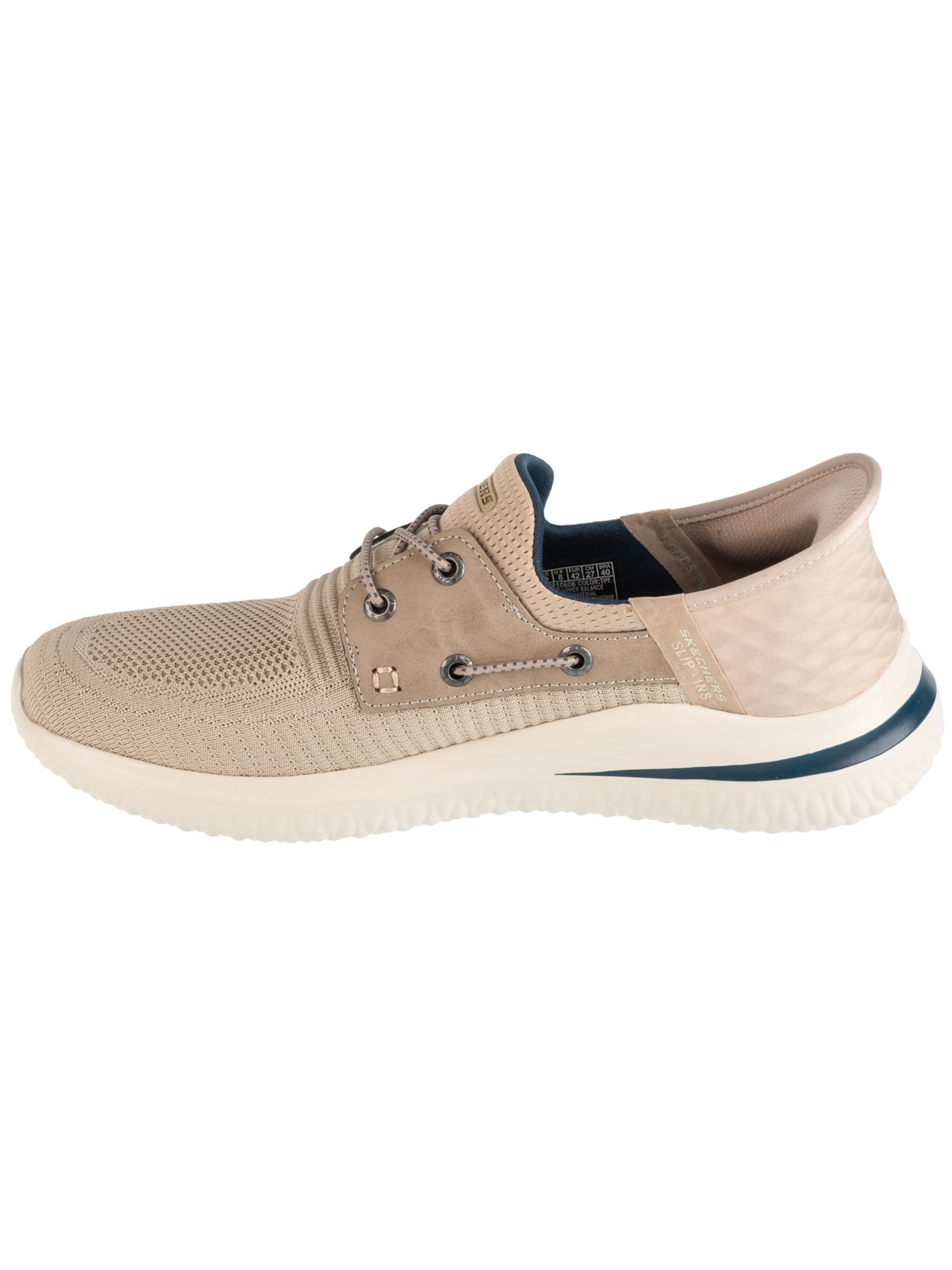 SKECHERS Slip-Ons 'Skechers Slip-Ins: Delson 3.0 - Roth' in Beige: front