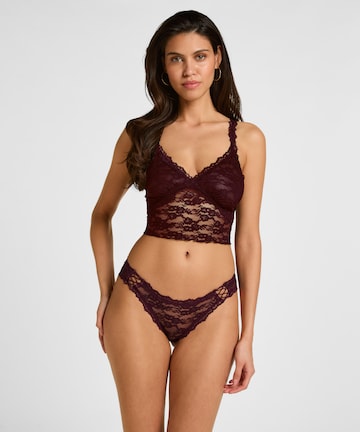 Hunkemöller Broekje in Lila: voorkant