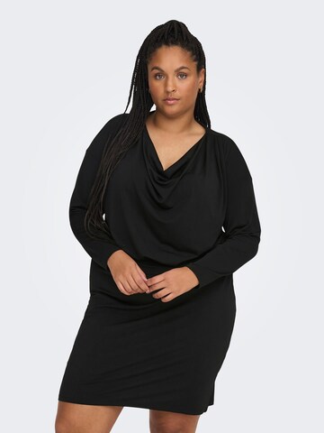 ONLY Carmakoma Dress 'Sanne' in Black: front