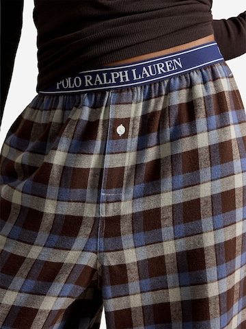 Pantalon de pyjama ' Cozy Flannel ' Polo Ralph Lauren en beige