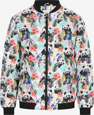 MO Välikausitakki värissä taivaansininen / vanha roosa / musta / valkoinen, Tuotenäkymä