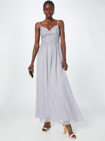 Laona Evening Dress in Grey