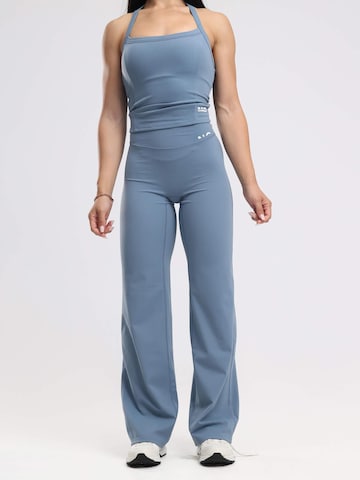 Flared Leggings 'Everyday Wide Leg Leggings' di neverover in blu: frontale