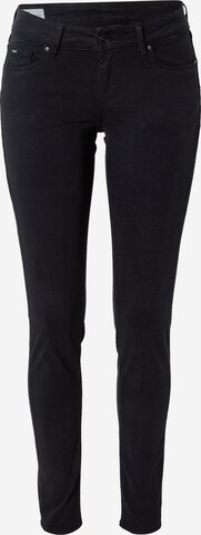 Pepe Jeans - Slimfit Vaquero 'SOHO' en negro: frente