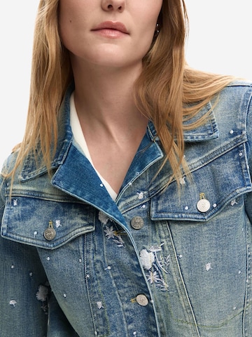 Desigual Tussenjas 'CHAQ_PONY' in Blauw