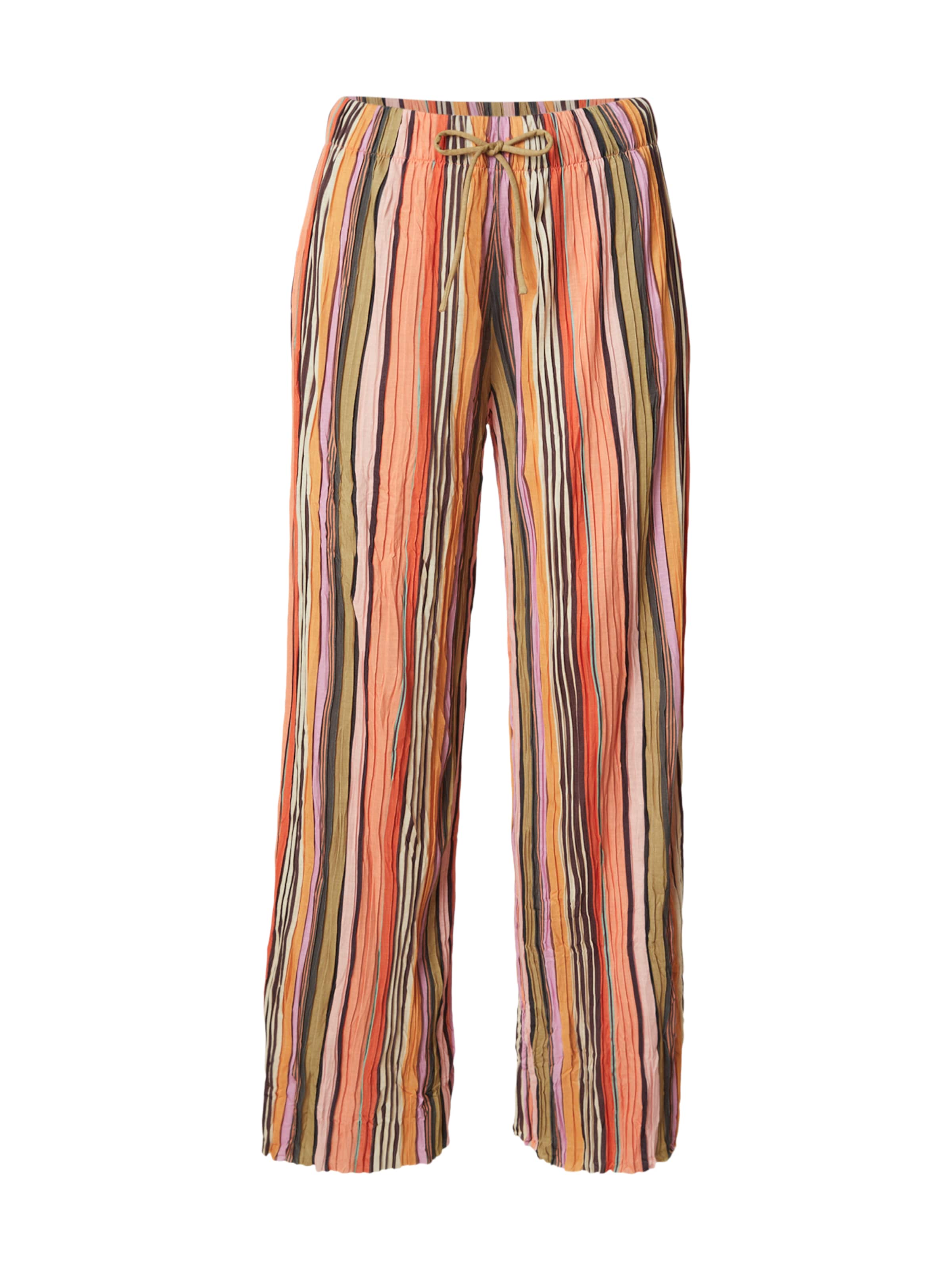 TOPSHOP Loosefit Kalhoty – oranžová: přední strana