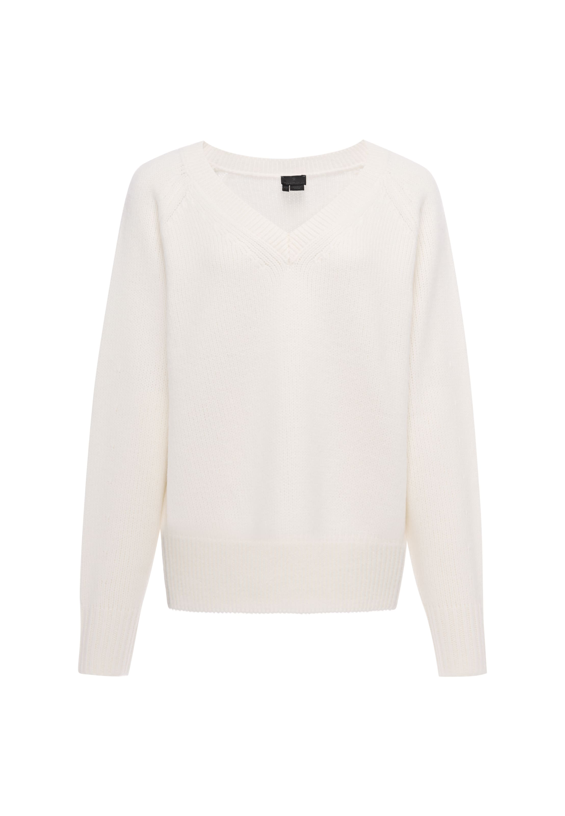 DreiMaster Klassik Sweater in White: front