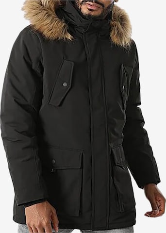 Parka invernale di Kaporal in nero: frontale