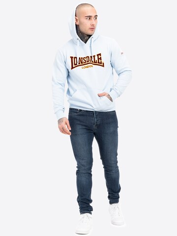 Felpa di LONSDALE in blu