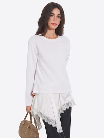 Imily Bela T-shirt i vit