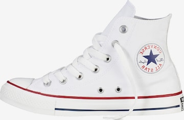 CONVERSE Hög sneaker 'Chuck Taylor All Star' i vit: framsida