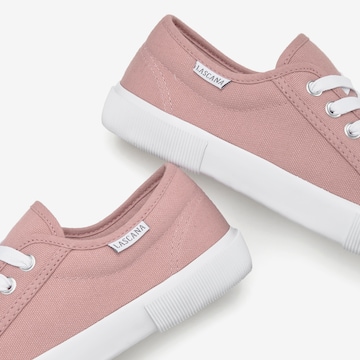 LASCANA Låg sneaker i rosa