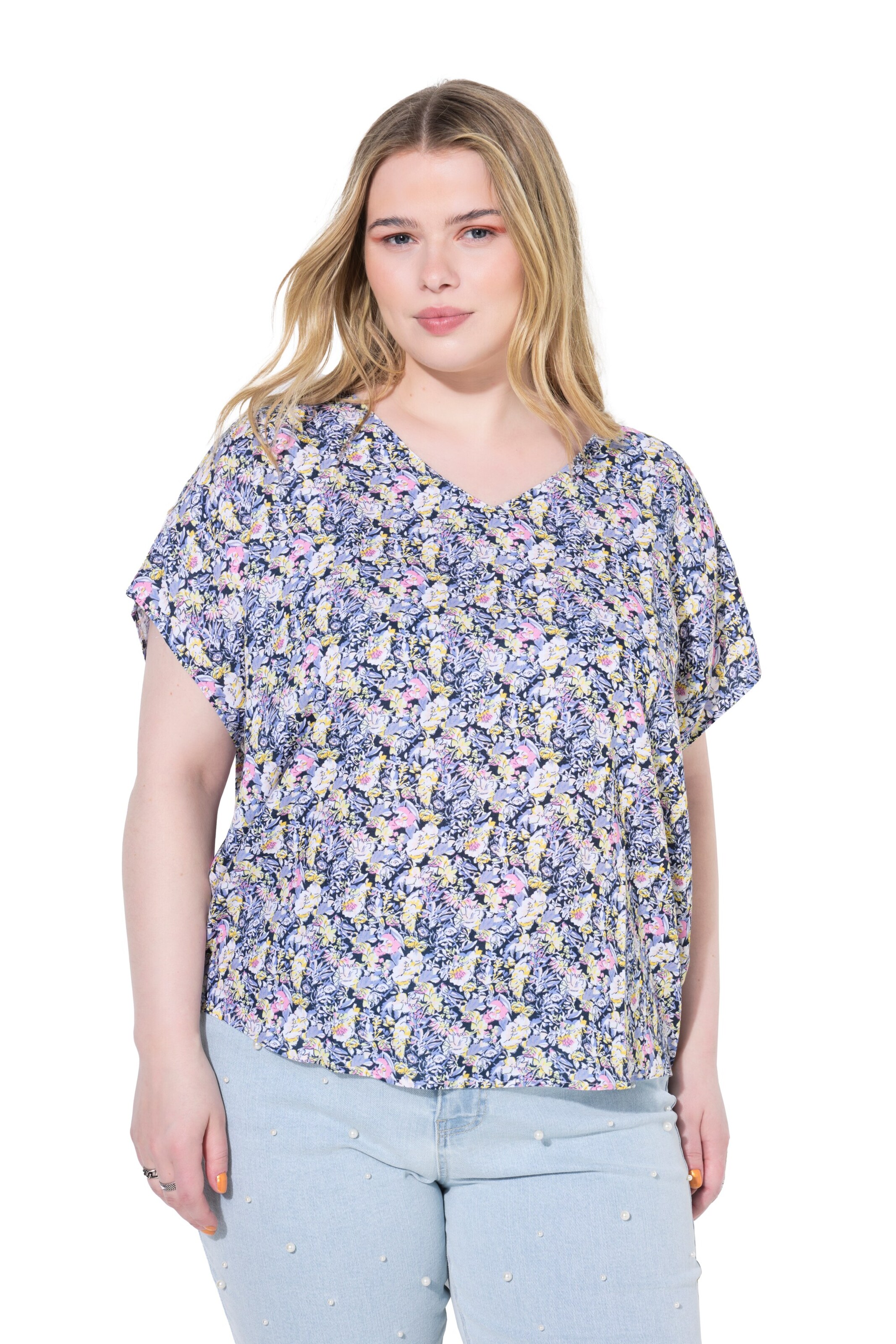 Studio Untold Bluse in Blau: Vorderseite