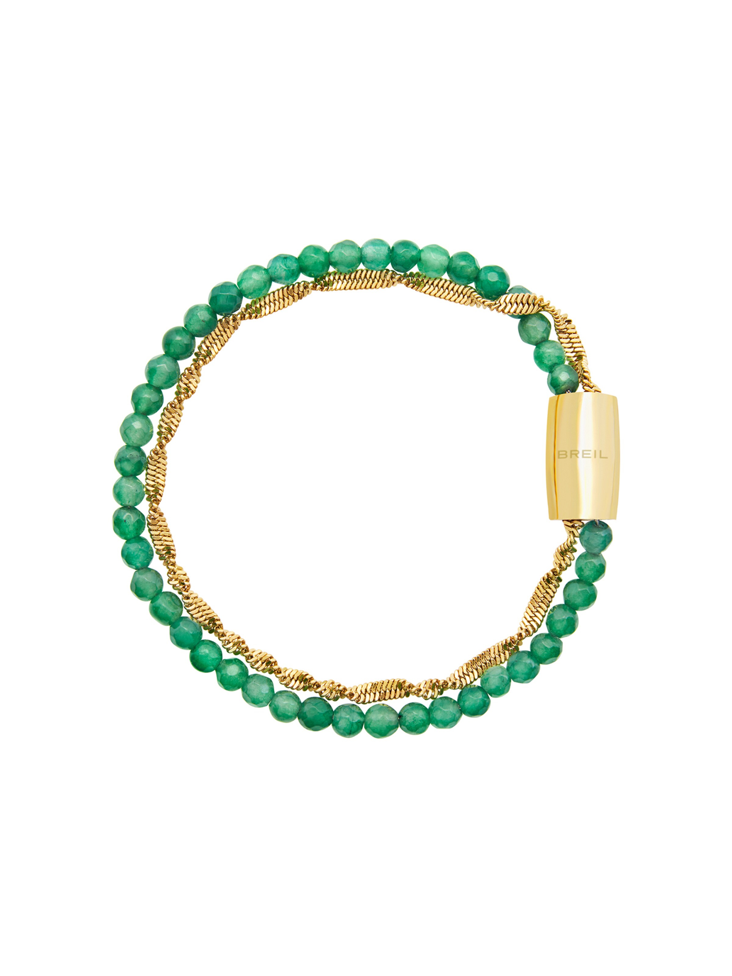 Braccialetto di Breil in oro: frontale