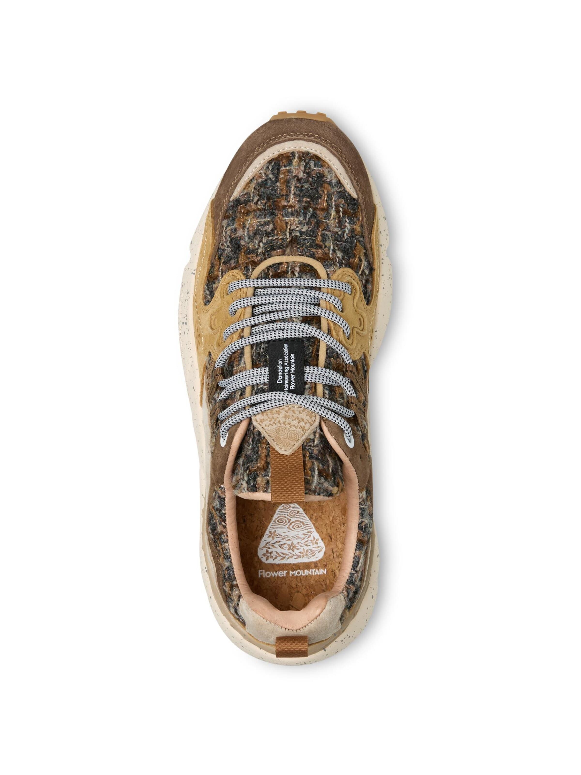 Flower Mountain Sneakers laag 'YAMANO 3' in Beige