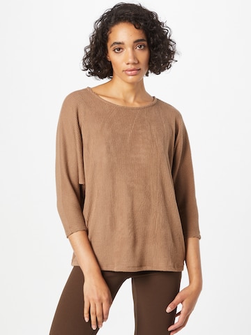 VERO MODA Shirt 'Fannie' in Brown: front