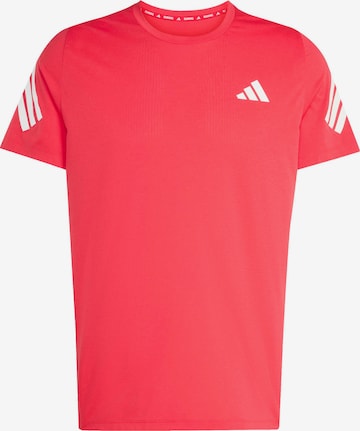 sarkans ADIDAS PERFORMANCE Sporta krekls 'Adi365': no priekšpuses